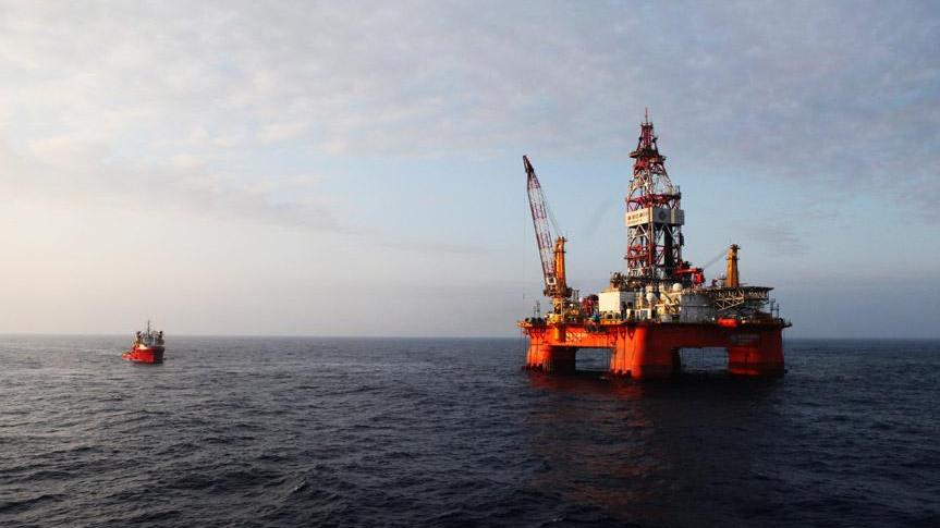 China National Offshore Oil Corporation Oil Rig in Operation.
Image Source: CNOOC