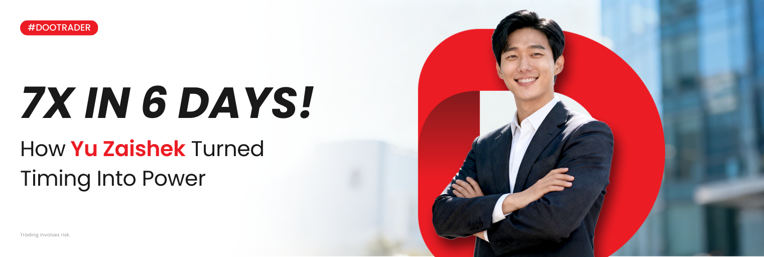 756% in 6 Days: How Yu Zaishek Turned Timing Into Power in #DooTrader